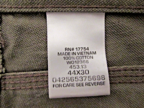 Pantalones de Trabajo Lakin McKey Para Hombre 44x30 Tostado Pato Lona Carpintero Doble Rodilla Relajados - Imagen 9 de 10