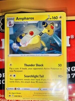 Ampharos 49/198 Chilling Reign Regular Rare Pokemon Card Pokmon TCG  049/198 | eBay