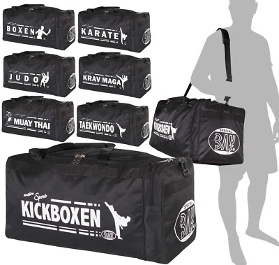 BAY XL Sporttaschen MMA Taekwondo TKD Tasche Boxen Ju Jutsu Krav Maga Judo Wushu