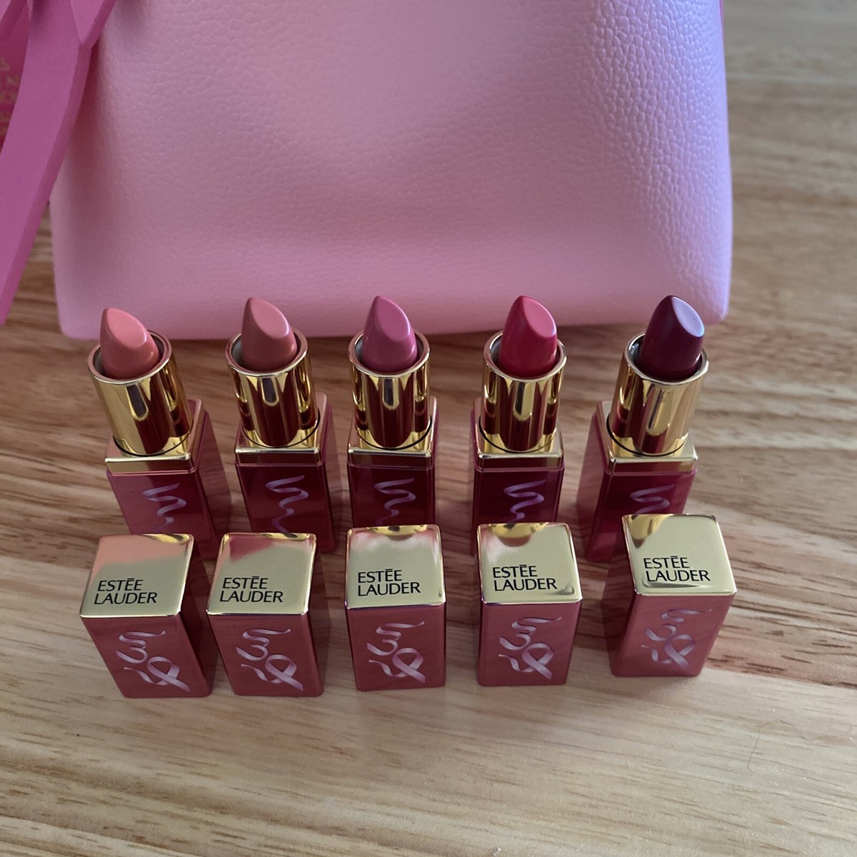 Estée Lauder BEST IN PINKS 30th Anniversary Pink Ribbon Mini