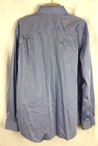 Joseph Abboud Mens Dress Shirt Size XXL Blue B13*N - Picture 7 of 9