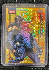 2026 Topps Chrome Marvel Mary Jane #136 34/50 Gold X-Fractor