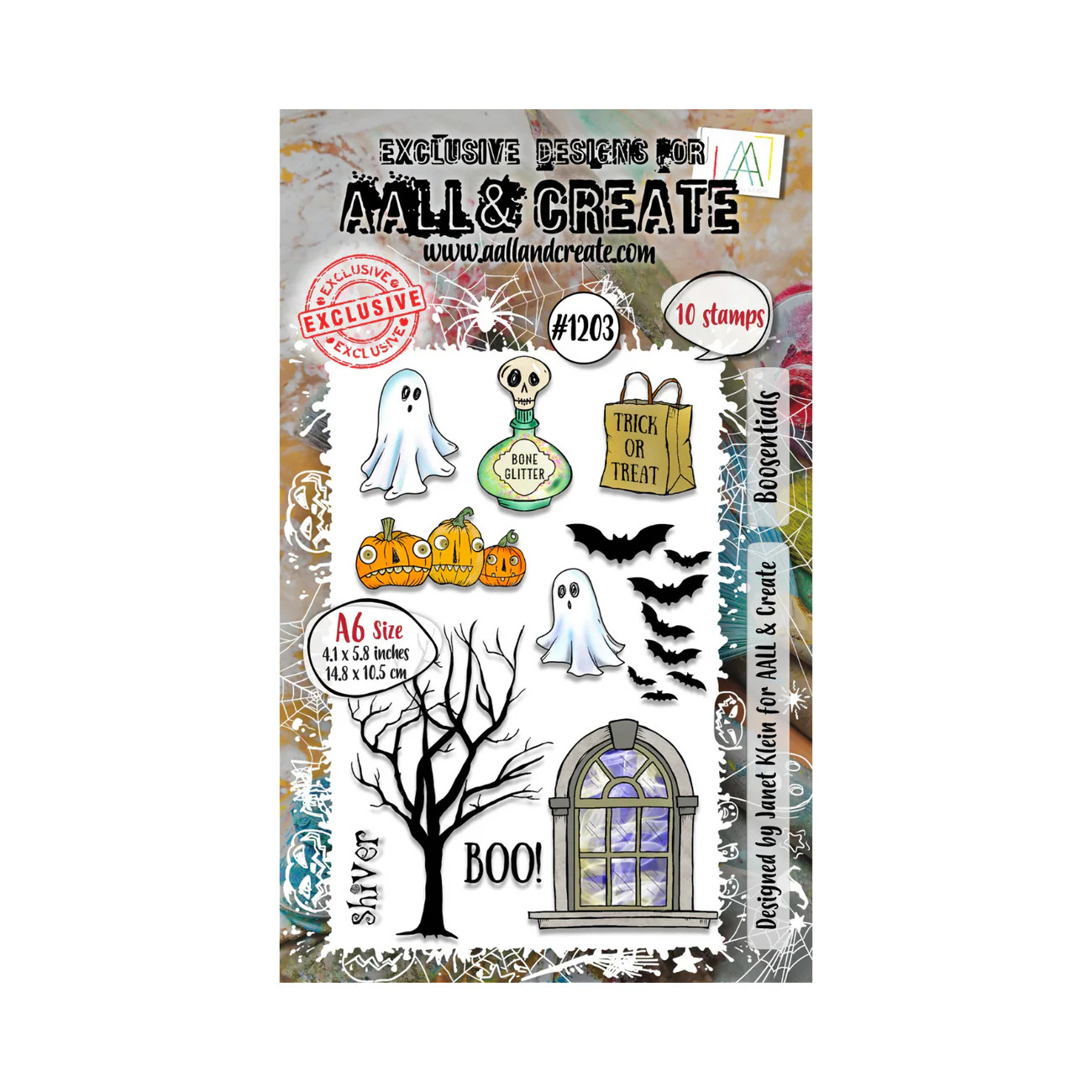 AALL & CREATE #1203 A6 Stamp Set - Boosentials