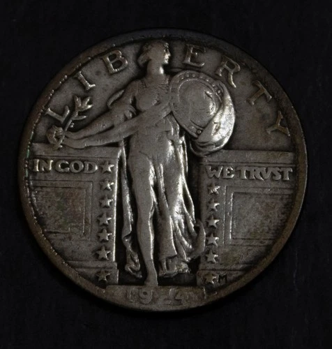 1924 Standing Liberty Quarter Choice VF XF  Lot 3444