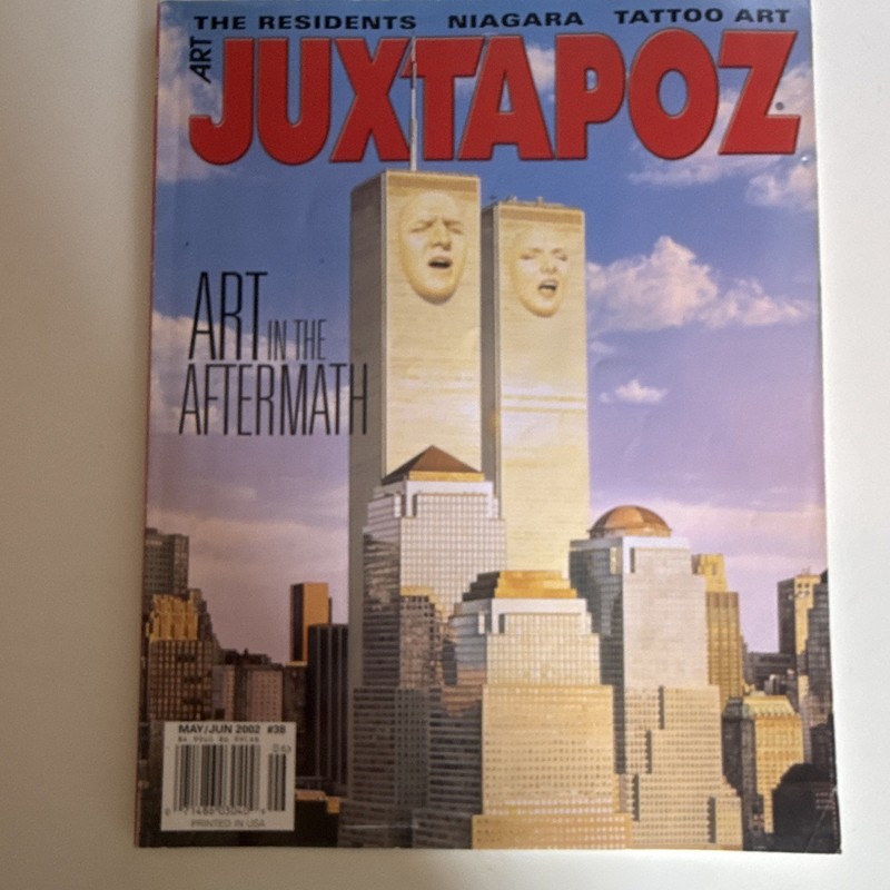 Juxtapoz Issue #38 May/Jun 2002 Illustrated Art & Tattoo Art Magazine Aftermath