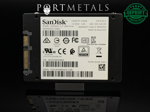 SanDisk SSD 256GB 2.5 Zoll SATA III 6Gb/s