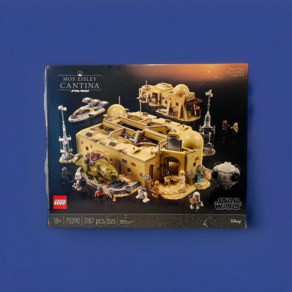LEGO Star Wars 75290 Mos Eisley Cantina - 3187 Piezas Set de Construcción Nuevo Bolsa Sellada Foto 3 de 4