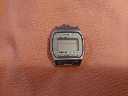 Vintage Seiko Alarm-Chronograph  A904-5199 Quartz Watch UNTESTED
