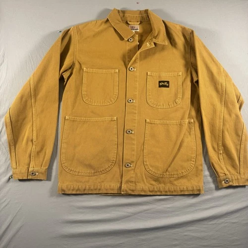 Stan Ray Painter Jacket Men M Apple Cinnamon Cotton Twill Chore Coat Workwear - product listing photo