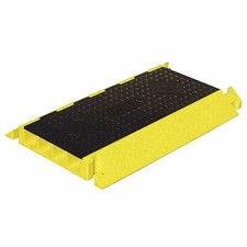 Checkers Bb4-300Gm-B/Y Cable Protector, 4 In H, 3 Ft L, 24 In W, 4 Channel,