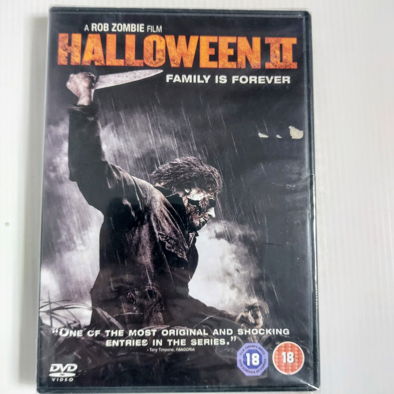 Halloween II (2) DVD Rob Zombie Film Malcolm McDowell Horror Thriller UK Region