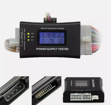 Power Supply Tester PC Computer LCD 20/24 PSU ATX BTX ITX SATA HDD Digital /