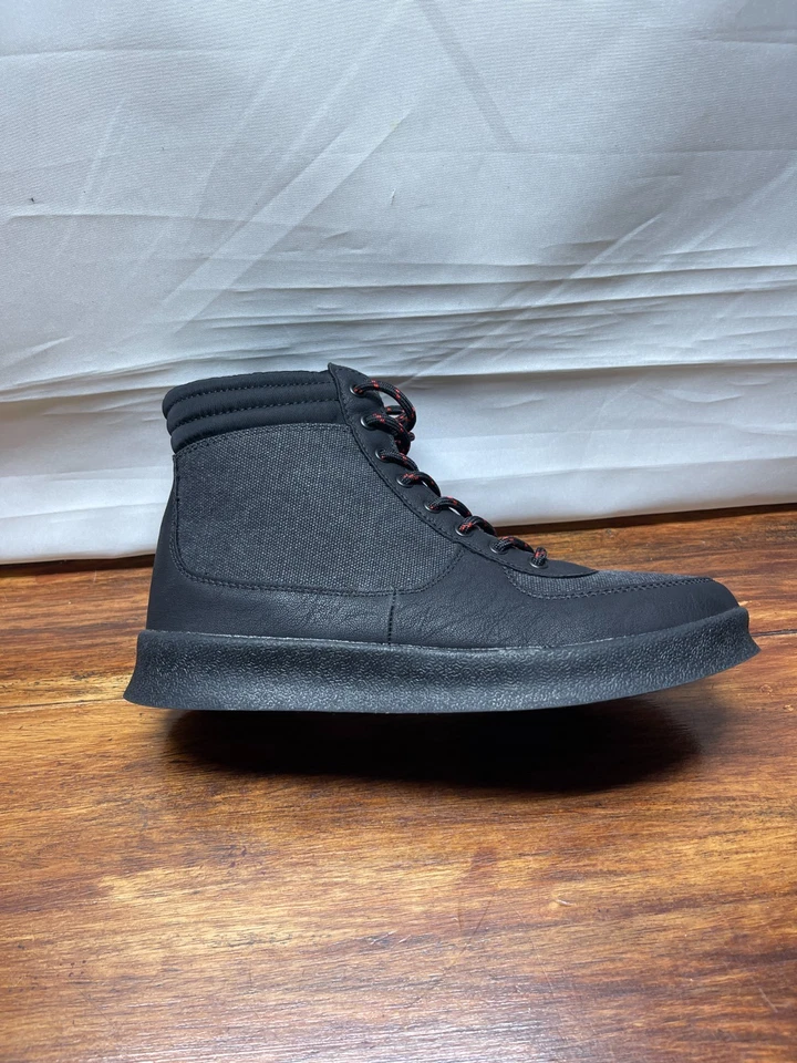 Rocket Dog Shoes Women's 8.5 Canvas Hi-Top Sneakers Black Charcoal Goth Emo - Image 3 of 4