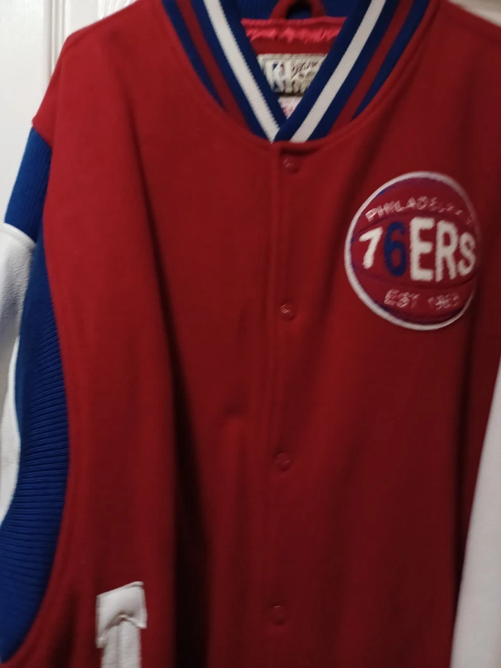 Chaqueta Mitchell Ness M&N New York Giants Lana Letterman 56 3xl 1932 Rara Xxxl  Foto 2 de 4