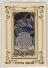 2014 Topps Gypsy Queen Framed Mini Relics Brian McCann #GMR-BM fm0