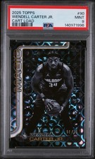 2025 TOPPS CART LOAD #90 WENDELL CARTER JR. 14/25 PSA 9
