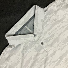 Nike Golf Performance Zonal Cooling Camo Polo AA1852 021 Photon Dust Grey XL
