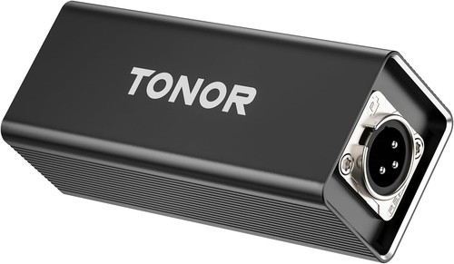 TONOR TA20 Mic Preamp Booster +20dB Gain XLR SM7B SM58 Studio Podcast - New/Box