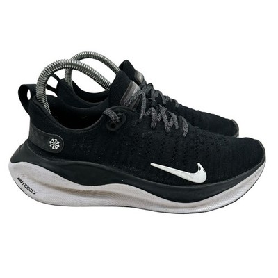 Nike ReactX Infinity Run 4 Womens Size 8 US Running Shoes Black White DR2670-001
