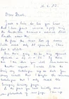 WW2 Dutch resistance courier Elsa Caspers hand written & signed letter