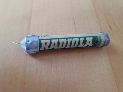 Gramophone Needles ''Radiola''. Full Tube Needles