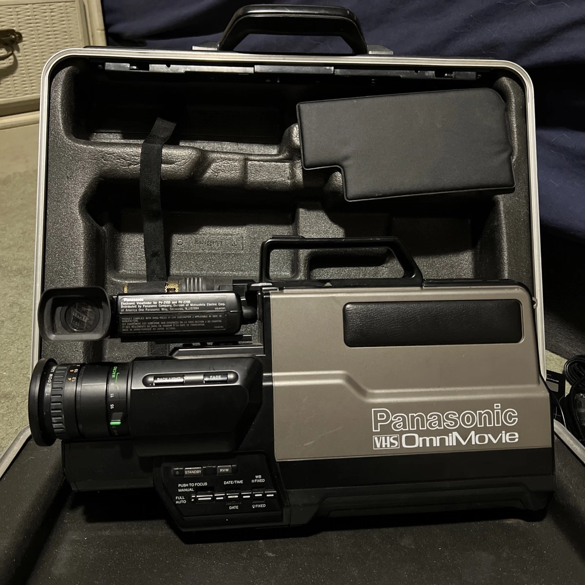 Preços baixos em Panasonic omnimovie VHS em Câmeras de vídeo | eBay