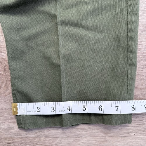 Vintage Military Fatigue Pants Men’s ACTUAL SZ 32x30 Green 80s OG 507 107 - Picture 14 of 15