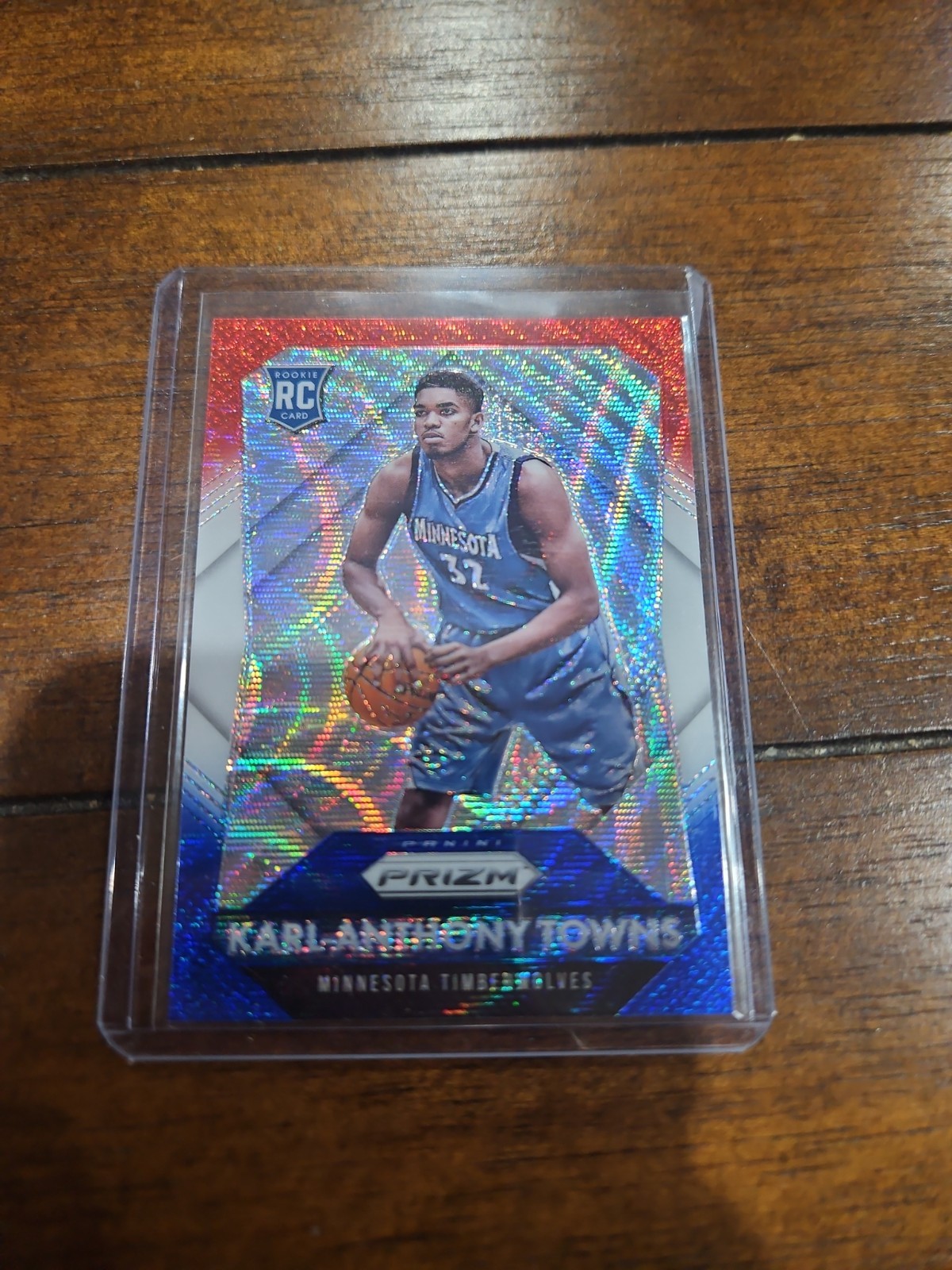 Karl Anthony Towns Prizm Rc 2015-16 Rwb Red White Blue