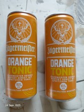 2 x Jägermeister Orange Tonic Dosen  