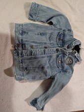 Disney Mickey Mouse Toddler Denim Jacket Blue Unisex Outerwear