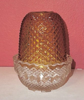 Clarke s Amber Diamond Point Fairy Lamp