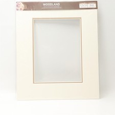 Ultimat Woodland- Oak Photo Mount 12x10 to fit 8x6 - CJ -