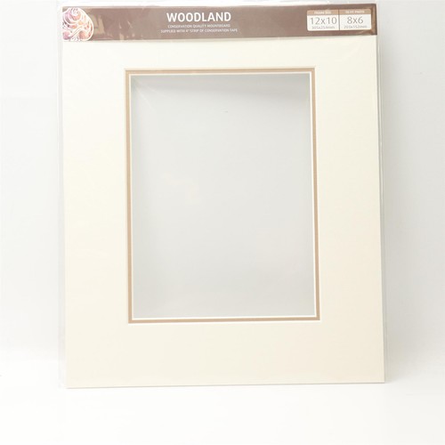 Ultimat Woodland - Oak Photo Mount 12x10 to fit 8x6 - CJ - - Bild 1 von 3