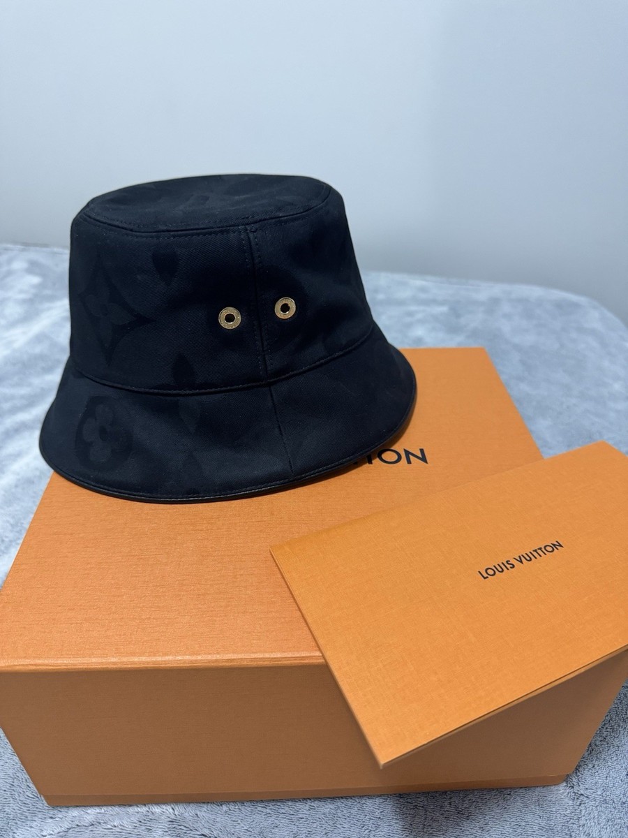 Louis Vuitton Tigergram Reversible Bucket Hat | eBay