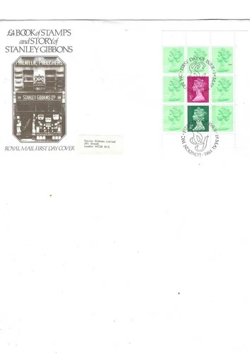 GB Comm/FDC - Booklet Panes - Story of Stanley Gibbons - 1982  (DEF538)