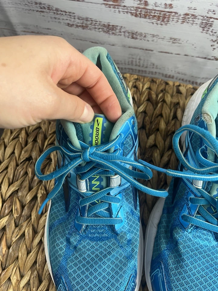 Brooks Ravenna 7 Sneakers Women’s 9 Blue Carpe Runem SB9 - Image 3 of 4