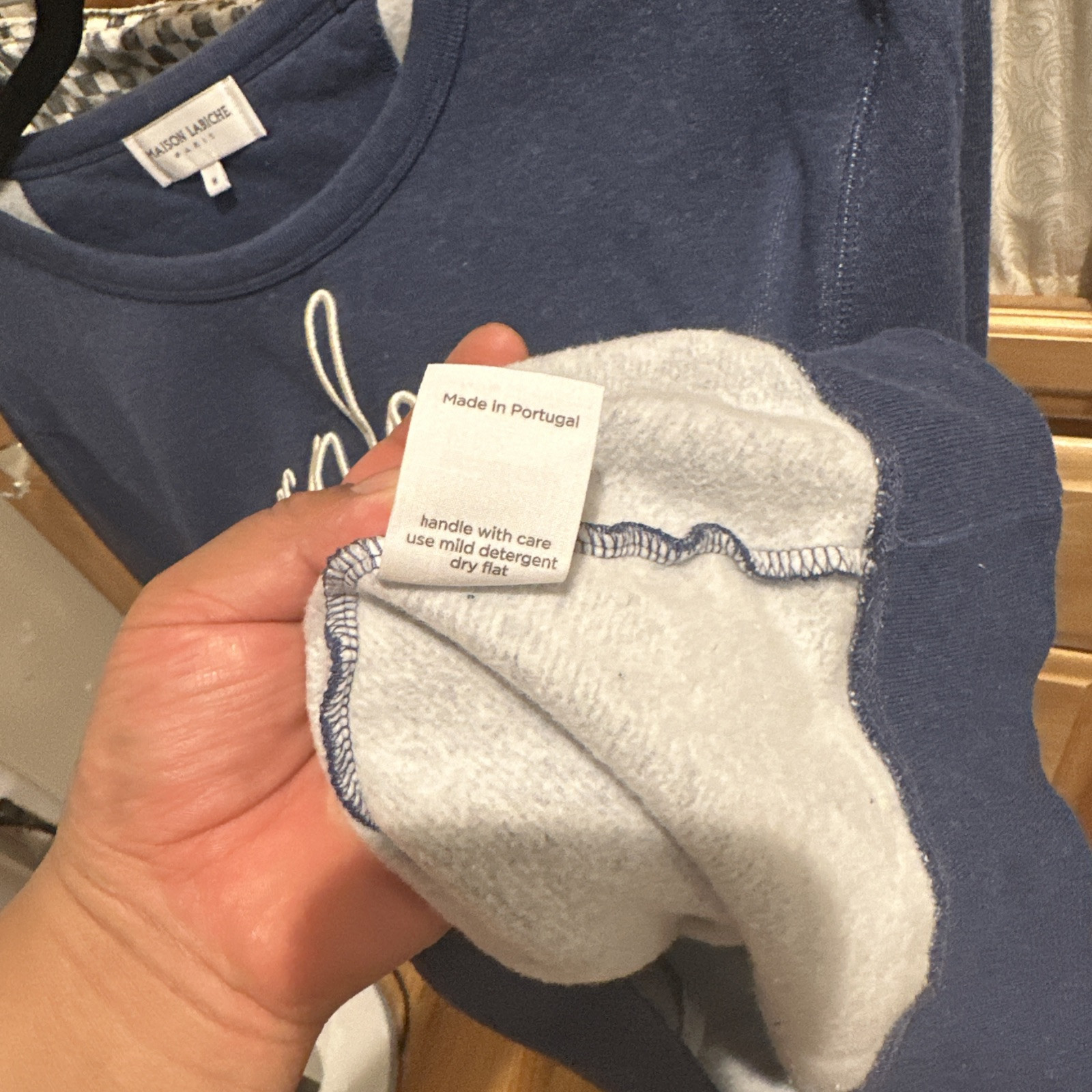 Maison  Labiche  Size Medium  Explorer Sweatshirt - image 5