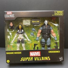Marvel Legends Series Super Villains Madame Masque & Crossbones COMB SHIP  1.99