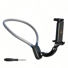 Universal Neck Mount Phone Holder Hand Free POV/Vlog Selfie Video Recording