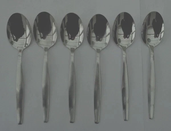 Amefa 18/0 Amsterdam 6x Puddinglöffel 15,2cm Löffel Set Löffel - Bild 1 von 3