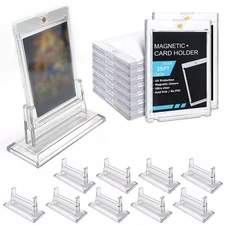 Magnetic Card Holder For Baseball Trading Sports Cards 35PT Hard Case Protector