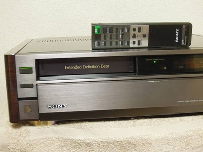 Sony EDV-8000 ED Betamax Videorecorder Video Deck mit Fernbedienung...