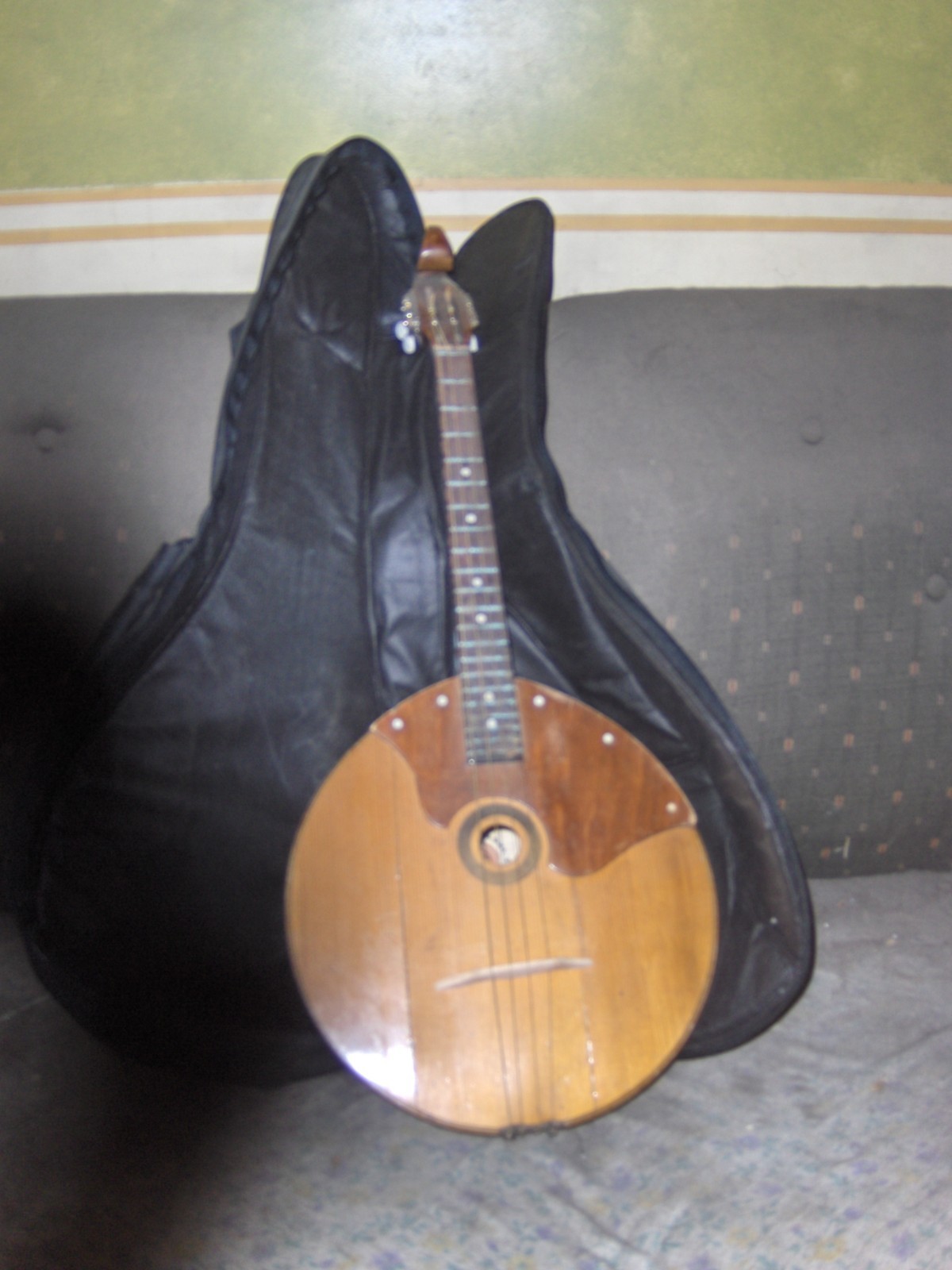 Vintage Alto Domra, Made in USSR, Includes Soft Case - Ready to Play!