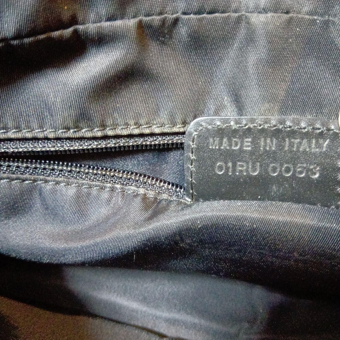 Christian Dior Shoulder Bag Canvas Leather Navy Beige From Japan Authentic thumbnail 14