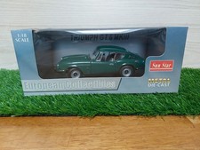 TRIUMPH GT6 MK3 Die Cast 1:18 SUN STAR Dark Green Car in Box