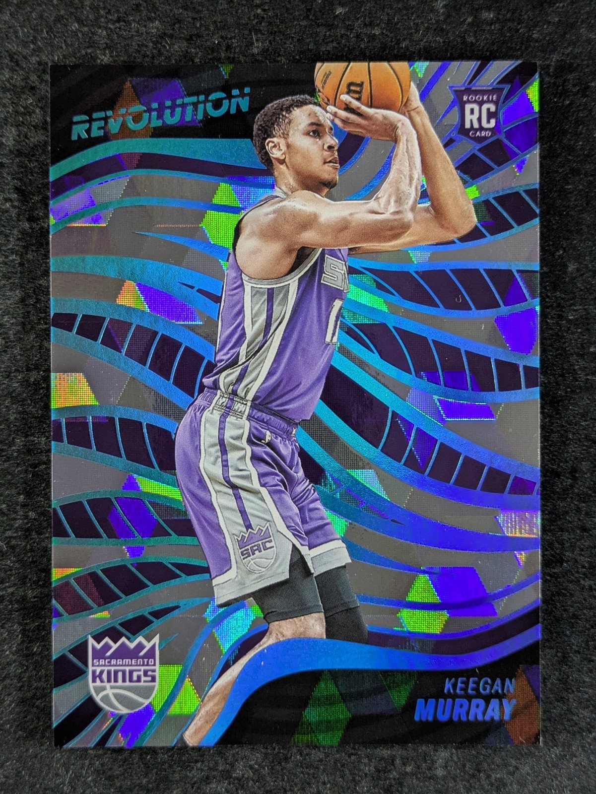 2022-23 Panini Revolution KEEGAN MURRAY 12/50 RC Cubic Sacramento Kings #138