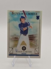 2024 Boys Of Summer #16 Evan Carter (RC) 218/275