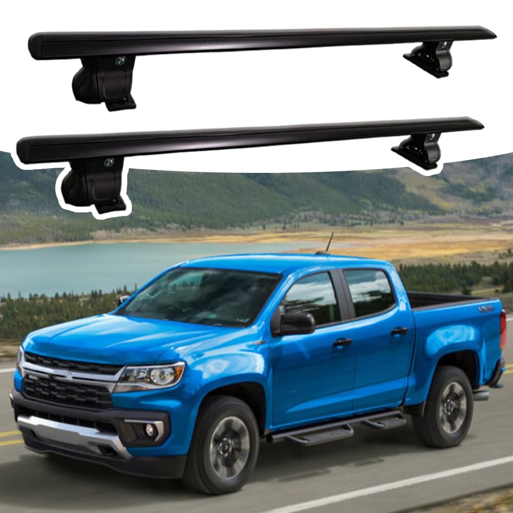Roof Rack Cross Bars Cargo Rack for Colorado 2011-2022 Aluminum 2PCS Black