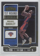 2023-24 Panini Contenders 1st Round Ticket 86/149 Immanuel Quickley #73 15ow