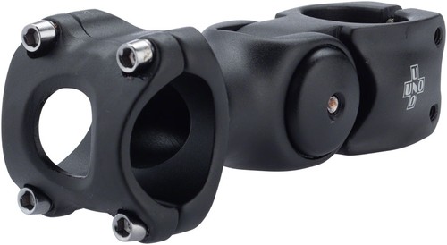 KAluminum 820 Stem 95mm Clamp 31.8mm Adjustable Steerer 1 1/8 in Black Aluminum - Picture 2 of 2